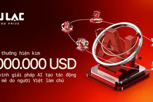Giải thưởng 1 triệu USD về AI dành cho người Việt bắt đầu nhận hồ sơ