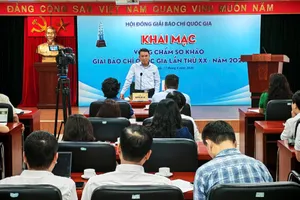 1.692 tác phẩm đủ điều kiện tham gia vòng sơ khảo Giải Báo chí quốc gia lần thứ XX