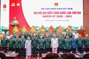 Ngày làm việc thứ nhất Đại hội đại biểu toàn quốc Hội Cựu chiến binh Việt Nam lần thứ VIII