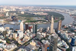 胡志明市的一角。