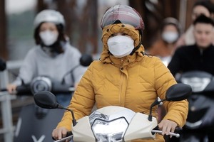 来自北方的强冷空气持续南下。