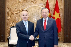 党中央总书记苏林会见中共中央总书记、国家主席习近平特使刘海星。