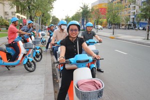 胡志明市预计新增37个电动公共自行车站点