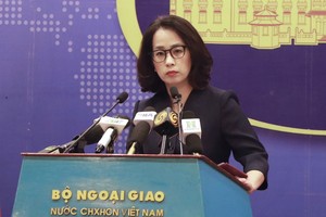 越南外交部发言人范秋姮。
