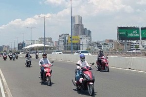 胡志明市高温天气较为猛烈。