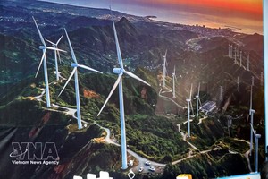 1号广宁风电场效果图。