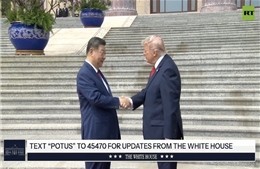美中领导人峰会首次讲话