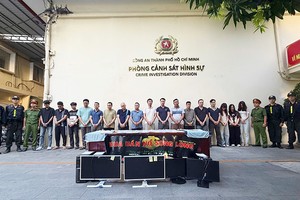 胡志明市侦破假借企业名义实施敲诈勒索团伙