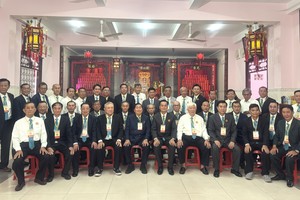 胡志明市颍川堂陈氏大宗祠祭祖暨第十八届理监事会就职典礼