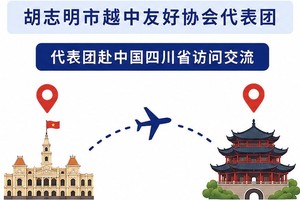 中国四川省与越南胡志明市人民友谊日益深厚