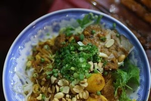 广南面已成为越南饮食文化的代表性美食之一。图自越通社