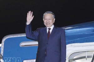 越南党中央总书记、国家主席苏林圆满结束对新西兰的国事访问。图自越通社