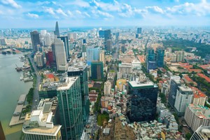 胡志明市曾有数千套officetel面临法律障碍。图片：坚强