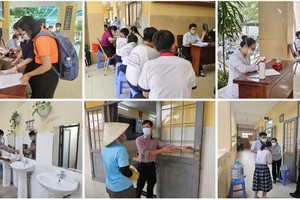 当地卫生部门与学校开展流行病学调查，并对校园进行清洁消毒。