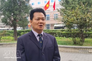 中国社会科学院国际法研究所副研究员王翰灵。图自越通社