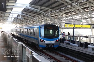 胡志明市优先建设连接机场与交通枢纽的地铁线路