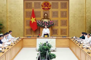 Phó Thủ tướng Lê Minh Khái chủ trì cuộc họp 