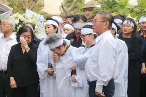 Tiễn đưa đồng chí Lê Minh Châu về nơi an nghỉ cuối cùng