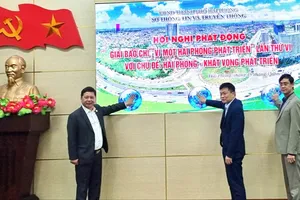 Phát động Giải báo chí Hải Phòng - Khát vọng phát triển