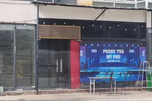 Phòng trà hoạt động gây mất trật tự tại chung cư Mỹ Phú