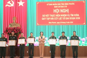 Mùa khô 2023-2024, tỉnh Bình Phước quy tập 147 hài cốt liệt sĩ hy sinh ở Campuchia 