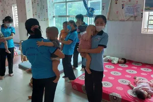 Mái ấm Hoa Hồng chỉ được cấp phép nuôi không quá 39 cháu bé 