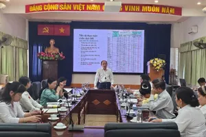 Giám đốc Sở Y tế TPHCM chủ trì cuộc họp về tiến độ tiêm vaccine sởi