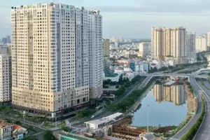 Dự án 39-39B Bến Vân Đồn (quận 4, TPHCM) là một trong những dự án được gỡ vướng theo Nghị quyết 170. Ảnh: HOÀNG HÙNG