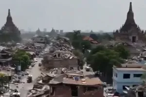 Động đất ở Myanmar: "Thành phố 10.000 ngôi chùa" tuyệt đẹp gần như bị xóa sổ