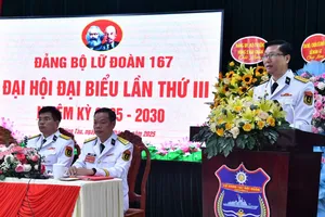 Đảng bộ Lữ đoàn 167 Hải quân tổ chức thành công Đại hội lần thứ III, nhiệm kỳ 2025-2030