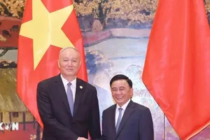 Cuộc gặp đại diện hai Bộ Chính trị Việt Nam - Trung Quốc lần thứ 7. Ảnh: Phương Hoa/TTXVN