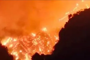 Miền Bắc: Liên tiếp xảy ra cháy rừng