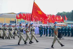 Thủ tướng Phạm Minh Chính động viên các lực lượng tham gia diễu binh, diễu hành