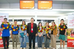 Vietjet chào mừng chuyến bay đầu tiên từ TPHCM đi Nagoya, Fukuoka (Nhật Bản)