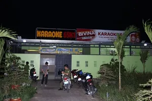 Quán karaoke 65K1 - nơi các đối tượng tổ chức sử dụng trái phép chất ma túy bị cơ quan chức năng phát hiện bắt giữ
