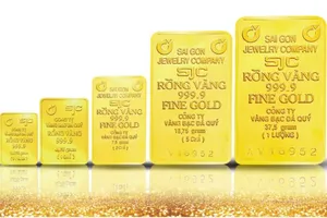 Giá vàng miếng SJC rời mốc 120 triệu đồng/lượng