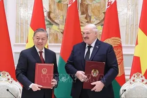 Tuyên bố chung về việc thiết lập quan hệ Đối tác Chiến lược giữa Việt Nam và Belarus
