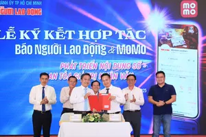 Báo Người Lao Động ký kết hợp tác, tích hợp nội dung lên nền tảng MoMo 