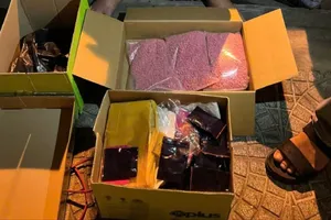 Bắt giữ đối tượng Lê Thành Long cùng tang vật