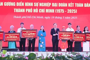 TPHCM tri ân gương điển hình sự nghiệp đại đoàn kết toàn dân tộc