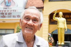 Người cựu binh xây Khu tưởng niệm Chủ tịch Hồ Chí Minh tại tư gia