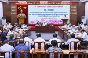 Hội nghị Ủy ban Trung ương MTTQ Việt Nam
