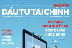 Đón đọc SGGP ĐẦU TƯ TÀI CHÍNH phát hành hôm nay 26-5-2025 