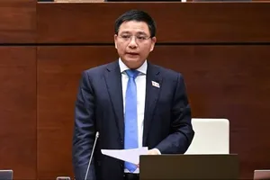 Bộ trưởng Bộ Tài chính Nguyễn Văn Thắng. Ảnh: VIẾT CHUNG