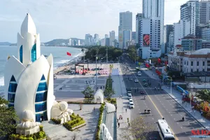 Một góc TP Nha Trang, tỉnh Khánh Hòa. Ảnh: HIẾU GIANG