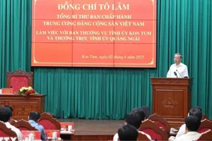 Tổng Bí thư Tô Lâm: Kon Tum và Quảng Ngãi sau khi hợp nhất sẽ thành cực tăng trưởng mới