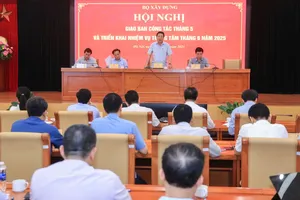 Hội nghị triển khai nhiệm vụ tháng 6 của Bộ Xây dựng