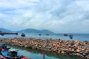 Vùng biển xã Kỳ Lợi, thị xã Kỳ Anh, tỉnh Hà Tĩnh