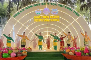 Tiết mục biểu diễn văn nghệ tại Chương trình Giao lưu văn hóa - hữu nghị năm 2025