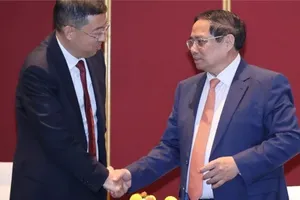 Thủ tướng Phạm Minh Chính tiếp lãnh đạo một số tập đoàn hàng đầu của Trung Quốc